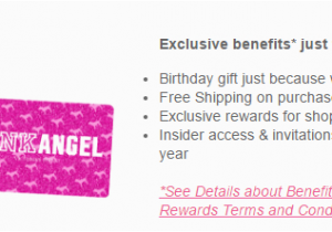 Victoria S Secret Angel Card Birthday Gift Victoria 39 S Secret Angel Credit Card Review Comenity Bank