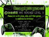 Video Game Birthday Party Invitation Template Free Party Invitation Templates Video Game Party Invitations