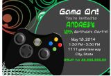 Video Game Birthday Party Invitation Template Free Video Game Invite Game Party Invitation Gamer Video Game