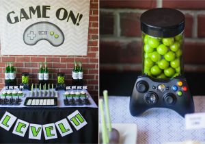 Video Game themed Birthday Party Decorations Game Truck Party Ideas Wedding