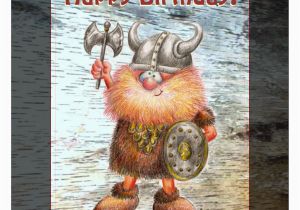 Viking Birthday Card E Sim Linnew10 Fyller Ar Idag