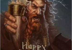 Viking Birthday Card Happy Birthday Card Viking Style Spass 1 Pinte