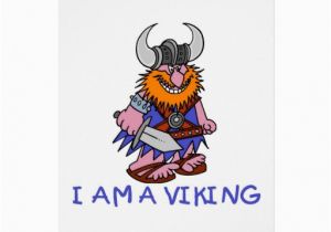 Viking Birthday Card Viking Greeting Card Zazzle