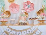 Vintage 1st Birthday Decorations Kara 39 S Party Ideas Vintage Carousel 1st Birthday Party