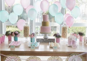 Vintage 1st Birthday Decorations Kara 39 S Party Ideas Vintage First Birthday Tea Party Kara