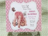 Vintage 1st Birthday Party Invitations Best 25 Girl Birthday Invitations Ideas On Pinterest