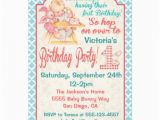 Vintage 1st Birthday Party Invitations Vintage Baby 39 S First Birthday Party Invitation Zazzle