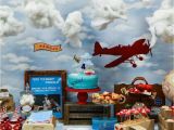 Vintage Airplane Birthday Decorations Vintage Airplane Birthday Party Ideas Photo 3 Of 13