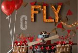 Vintage Airplane Birthday Decorations Vintage Airplane Birthday Party Ideas Photo 4 Of 21