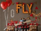 Vintage Airplane Birthday Decorations Vintage Airplane Birthday Party Ideas Photo 4 Of 21