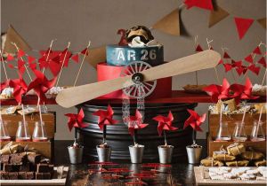 Vintage Airplane Birthday Decorations Vintage Airplane Birthday Quot Vintage Airplane Dessert