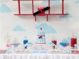 Vintage Airplane Birthday Decorations Vintage Airplane First Birthday Party