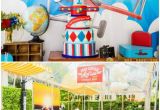 Vintage Airplane Birthday Decorations Vintage Airplane Party Featured Party Amy 39 S Party Ideas
