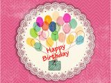 Vintage Birthday Cards Free Downloads Vintage Happy Birthday Card Design Free Vector In Adobe