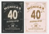 Vintage Style Birthday Invitations 19 Great Birthday Invitation Cards Psds Design Freebies