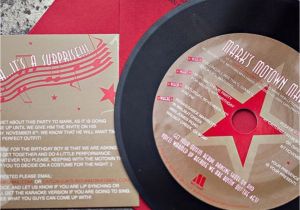 Vinyl Record Birthday Invitations Custom 45 Rpm Vinyl Record Invitations Designed by