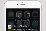 Virtual Birthday Cards iPhone Clevercards Greeting Cards Ecards for Facebook On the