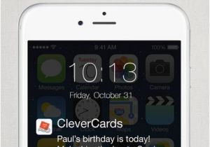 Virtual Birthday Cards iPhone Clevercards Greeting Cards Ecards for Facebook On the