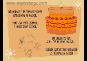 Virtual Happy Birthday Card Birthday Ecard Virtual Cake Youtube