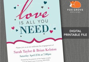 Vista Print Birthday Invitation Engagement Party Invitations Engagement Party