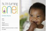 Vista Print Birthday Party Invitations 1st Birthday Invites One Photo Vistaprint Custom