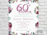Vistaprint 80th Birthday Invitations Vintage Roses Birthday Invitation 40th 50th 60th 70th 80th