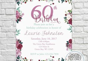 Vistaprint 80th Birthday Invitations Vintage Roses Birthday Invitation 40th 50th 60th 70th 80th