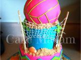 Volleyball Birthday Decorations Best 25 Volleyball Cakes Ideas On Pinterest Volleyball
