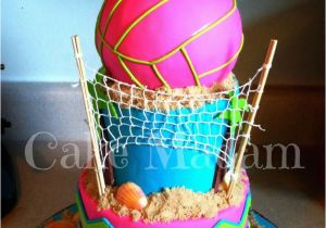 Volleyball Birthday Decorations Best 25 Volleyball Cakes Ideas On Pinterest Volleyball