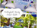 Volleyball Birthday Decorations Nellie Design Volleyball Printable Party