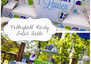 Volleyball Birthday Decorations Nellie Design Volleyball Printable Party