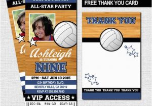 Volleyball Birthday Invitations Pinterest the World S Catalog Of Ideas