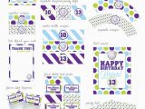 Volleyball Birthday Invitations Volleyball Party Printable Designs