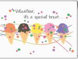 Volunteer Birthday Cards Volunteer Happy Birthday Note Cards Bl238v