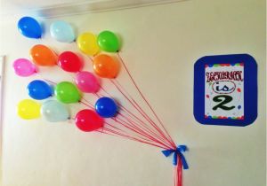 Wall Decorations for Birthday Party 2nd Birthday Balloon Bash Project Nursery