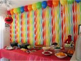 Wall Decorations for Birthday Party Get Your Craft On Elmo 39 S World Birthday Streamer Wall