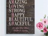 Walmart Birthday Gifts for Him Personalized Mother Spells Love Canvas Available In 2