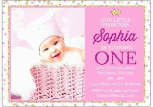 Walmart First Birthday Invitations Princess 1st Birthday Invitations Lijicinu 711357f9eba6