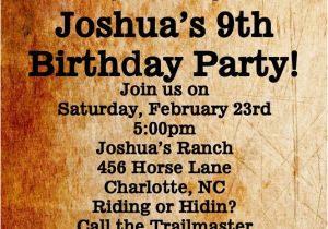 Wanted Birthday Invitation Template Wanted Poster Western Birthday Invitations Bagvania Free