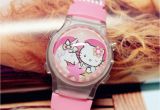 Watch Birthday Girl Online Girl Kid Children Pink Hello Kitty Unicorn Digital Wrist