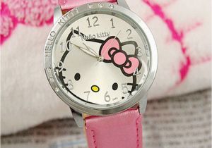 Watch Birthday Girl Online Lady Girl Kid Child Pink Hello Kitty Syntheti Leather