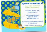 Water Park Birthday Invitations Printable Boy Waterpark Party Invitation 598