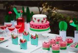 Watermelon Birthday Party Decorations Kara 39 S Party Ideas Watermelon Birthday Party Kara 39 S