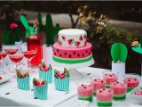 Watermelon Birthday Party Decorations Kara 39 S Party Ideas Watermelon Birthday Party Kara 39 S