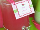 Watermelon Birthday Party Decorations Kara 39 S Party Ideas Watermelon Fruit Summer Girl 1st