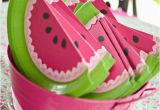 Watermelon Birthday Party Decorations Kara 39 S Party Ideas Watermelon Fruit Summer Girl 1st