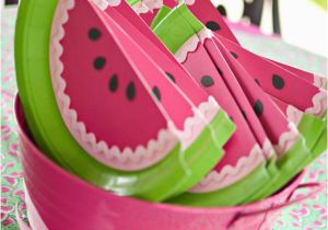 Watermelon Birthday Party Decorations Kara 39 S Party Ideas Watermelon Fruit Summer Girl 1st