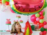 Watermelon Birthday Party Decorations Watermelon Birthday Party Ideas for Your Little Girl 39 S