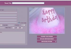 Website to Make Birthday Invitations Birthday Invitation Websites Free Images Bes with Framed