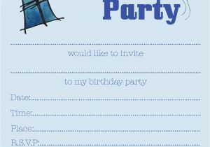 Websites to Make Birthday Invitations for Free Boys Birthday Party Invitations Free Printable